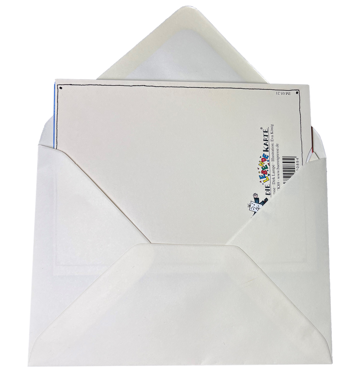 Carte vivante "colombe"