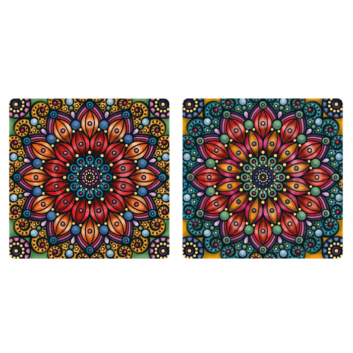 Puzzle Double "Flower" (inkl. Tablett)