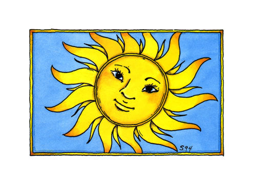 soleil de carte postale