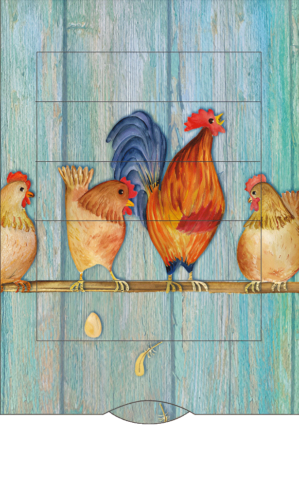 Carte Vivante "Bâton de Poulet"