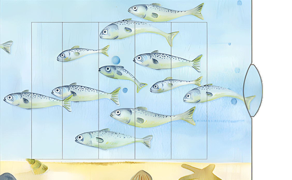 Carte vivante "Boîte à poisson"