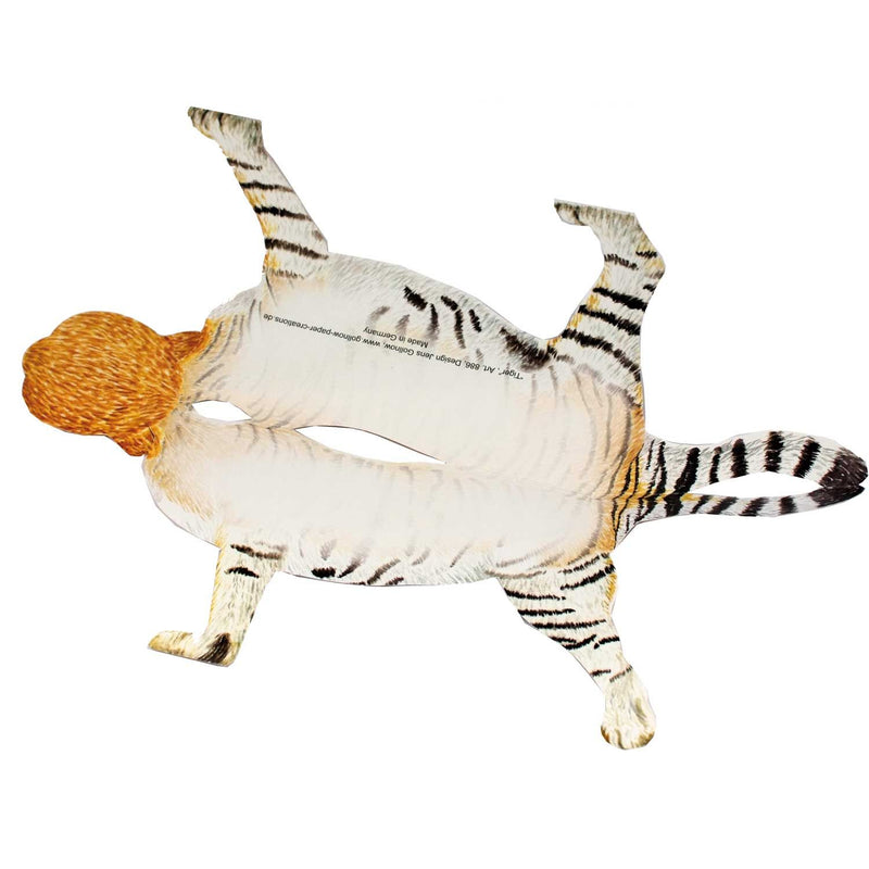 3D Tierfaltkarte "Tiger"